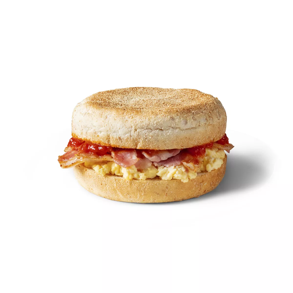 Egg and bacon muffin