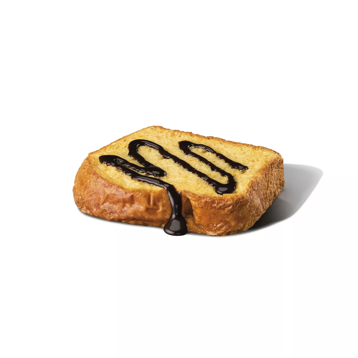 Brioche façon pain perdu avec nappage sur le dessus