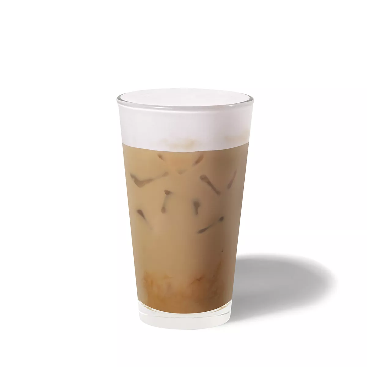 Iced lavender latte