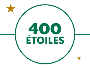 400 étoiles