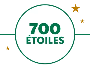 700 étoiles