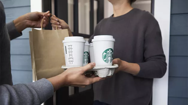 New Starbucks Delivers Pic