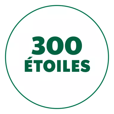 300 étoiles